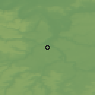 Shaded relief of the 50 km around Grigny, drawn from the GMTED2010 grid