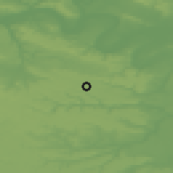 Shaded relief of the 50 km around Guyancourt, drawn from the GMTED2010 grid