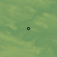 Shaded relief of the 50 km around Herblay, drawn from the GMTED2010 grid