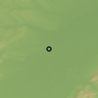 Shaded relief of the 50 km around Hoenheim, drawn from the GMTED2010 grid