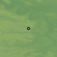 Shaded relief of the 50 km around Igny, drawn from the GMTED2010 grid