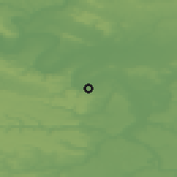 Shaded relief of the 50 km around Issy-les-Moulineaux, drawn from the GMTED2010 grid
