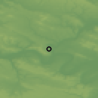 Shaded relief of the 50 km around Jouy-le-Moutier, drawn from the GMTED2010 grid