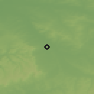 Shaded relief of the 50 km around La Chapelle-Saint-Luc, drawn from the GMTED2010 grid