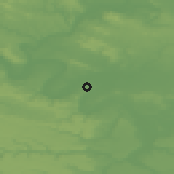 Shaded relief of the 50 km around La Garenne-Colombes, drawn from the GMTED2010 grid