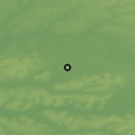 Shaded relief of the 50 km around Laon, drawn from the GMTED2010 grid