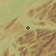 Shaded relief of the 51 km around La Roche-sur-Foron, drawn from the GMTED2010 grid