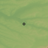 Shaded relief of the 52 km around Lavaur, drawn from the GMTED2010 grid