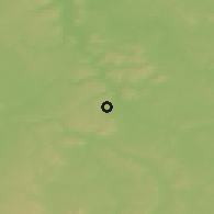 Shaded relief of the 50 km around Laxou, drawn from the GMTED2010 grid