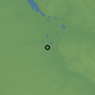 Shaded relief of the 52 km around Le Bouscat, drawn from the GMTED2010 grid