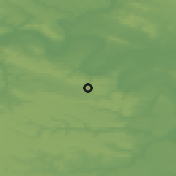 Shaded relief of the 50 km around Le Chesnay, drawn from the GMTED2010 grid