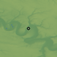 Shaded relief of the 50 km around Le Grand-Quevilly, drawn from the GMTED2010 grid