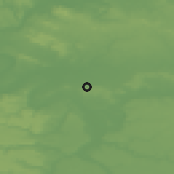 Shaded relief of the 50 km around Le Pré-Saint-Gervais, drawn from the GMTED2010 grid