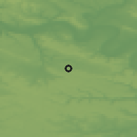 Shaded relief of the 50 km around Les Clayes-sous-Bois, drawn from the GMTED2010 grid