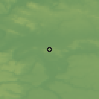 Shaded relief of the 50 km around Les Lilas, drawn from the GMTED2010 grid