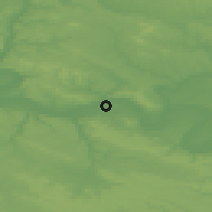 Shaded relief of the 50 km around Les Mureaux, drawn from the GMTED2010 grid