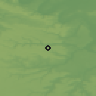 Shaded relief of the 50 km around Les Ulis, drawn from the GMTED2010 grid