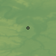 Shaded relief of the 50 km around L'Hay-les-Roses, drawn from the GMTED2010 grid