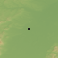 Shaded relief of the 50 km around Lingolsheim, drawn from the GMTED2010 grid
