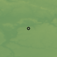 Shaded relief of the 50 km around Lognes, drawn from the GMTED2010 grid
