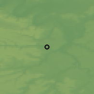 Shaded relief of the 50 km around Longjumeau, drawn from the GMTED2010 grid