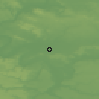 Shaded relief of the 50 km around Aubervilliers, drawn from the GMTED2010 grid