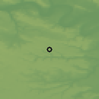 Shaded relief of the 50 km around Magny-les-Hameaux, drawn from the GMTED2010 grid