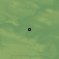 Shaded relief of the 50 km around Maisons-Laffitte, drawn from the GMTED2010 grid