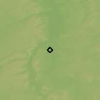 Shaded relief of the 50 km around Marly, drawn from the GMTED2010 grid