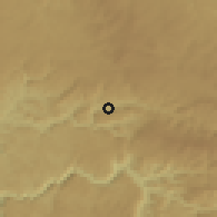 Shaded relief of the 52 km around Mende, drawn from the GMTED2010 grid