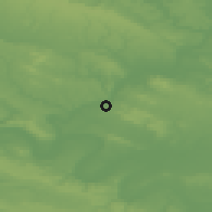 Shaded relief of the 50 km around Méry-sur-Oise, drawn from the GMTED2010 grid