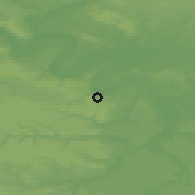 Shaded relief of the 50 km around Meudon, drawn from the GMTED2010 grid