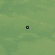 Shaded relief of the 50 km around Mitry-Mory, drawn from the GMTED2010 grid