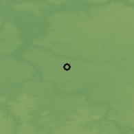 Shaded relief of the 50 km around Moissy-Cramayel, drawn from the GMTED2010 grid