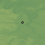 Shaded relief of the 50 km around Morangis, drawn from the GMTED2010 grid
