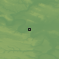 Shaded relief of the 50 km around Nanterre, drawn from the GMTED2010 grid