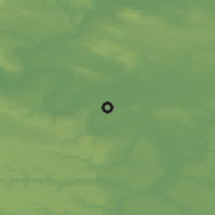 Shaded relief of the 50 km around Neuilly-sur-Seine, drawn from the GMTED2010 grid
