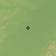 Shaded relief of the 50 km around Ostwald, drawn from the GMTED2010 grid