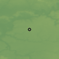 Shaded relief of the 50 km around Ozoir-la-Ferrière, drawn from the GMTED2010 grid