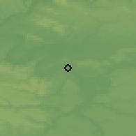Shaded relief of the 50 km around Paris, drawn from the GMTED2010 grid
