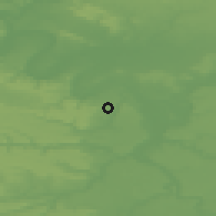Shaded relief of the 50 km around Bagneux, drawn from the GMTED2010 grid