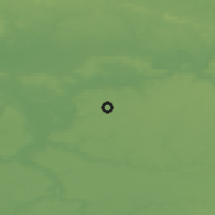 Shaded relief of the 50 km around Pontault-Combault, drawn from the GMTED2010 grid