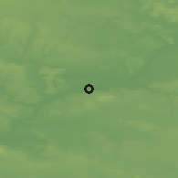 Shaded relief of the 50 km around Pont-Sainte-Maxence, drawn from the GMTED2010 grid