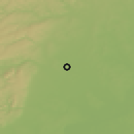 Shaded relief of the 51 km around Quetigny, drawn from the GMTED2010 grid