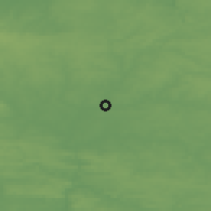 Shaded relief of the 50 km around Rennes, drawn from the GMTED2010 grid