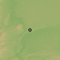 Shaded relief of the 51 km around Rillieux-la-Pape, drawn from the GMTED2010 grid
