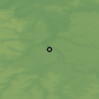 Shaded relief of the 50 km around Ris-Orangis, drawn from the GMTED2010 grid