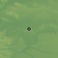 Shaded relief of the 50 km around Romainville, drawn from the GMTED2010 grid
