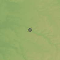 Shaded relief of the 50 km around Bar-le-Duc, drawn from the GMTED2010 grid
