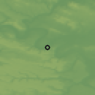 Shaded relief of the 50 km around Rueil-Malmaison, drawn from the GMTED2010 grid